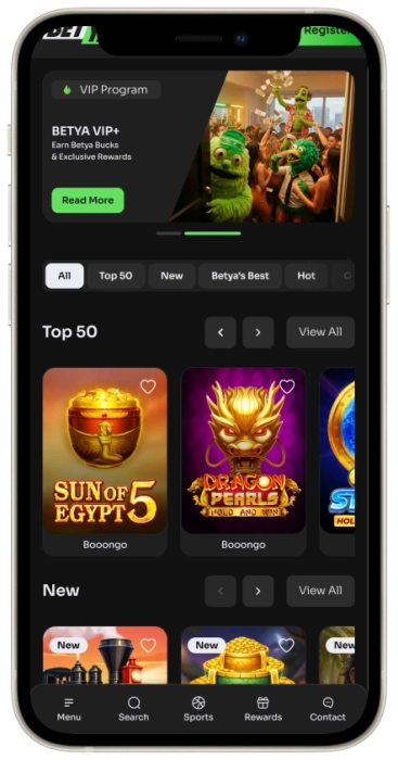 Betya Mobile App